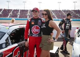 Who is JGR star Christopher Bell's wife, Morgan Kemenah? Details about their marriage and family