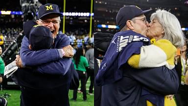 When Jim Harbaugh Didn't Have a Question After Nation Championship Win, 'Hyped Up' Jack Harbaugh Stepped in to Steal the Show