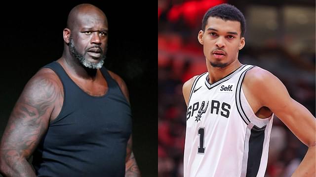 Wemby Next To Shaq: How Does Victor Wembanyama Measure Up Next To Shaquille O'Neal?