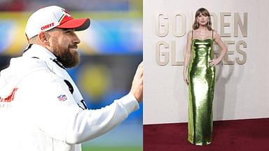 Swifties Believe Taylor Swift Sneakily Made Travis Kelce Witness the Golden Globes Award Ceremony Live
