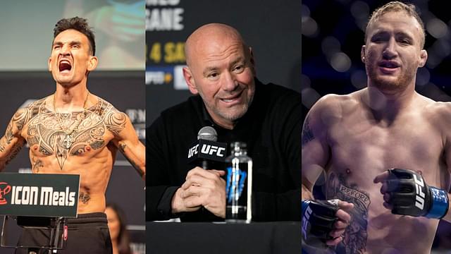 UFC Stars React: Dana White Announces Justin Gaethje vs. Max Holloway BMF Title Fight for UFC 300 and More
