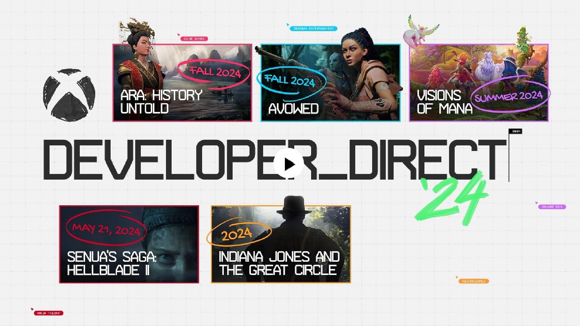 Xbox Developer Direct 2024