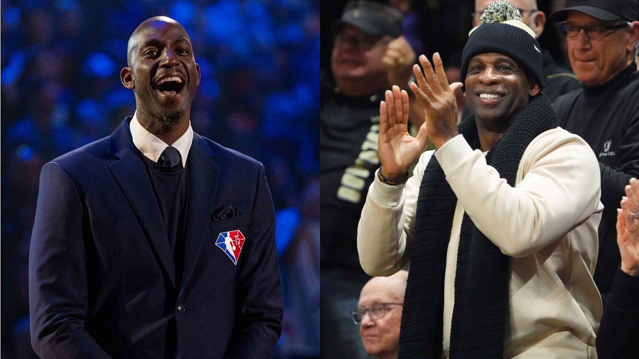 Watching Deion Sanders Be Surprised By A $7.2 Million Mansion, Kevin Garnett Can't Help But Show Shedeur And His Brothers Love