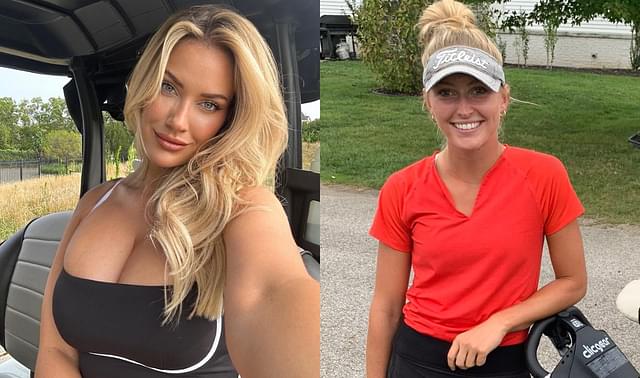 Paige Spiranac and Cailyn Henderson