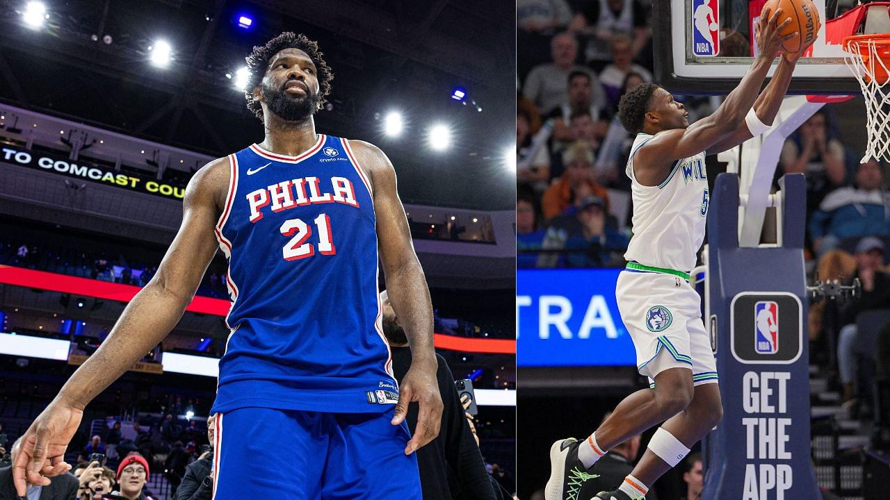 "If He Can Do It Why Can't I Do It?": Taking Inspiration From Anthony Edwards, Joel Embiid Breaks Down His Self Alley Oop