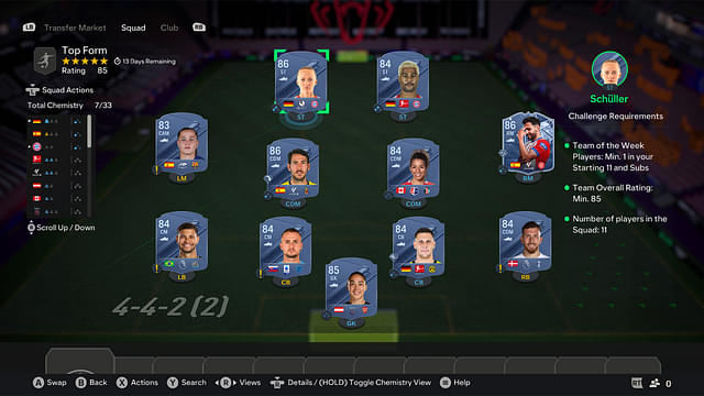 Top Form [Price: 70,200 Ultimate Team coins]