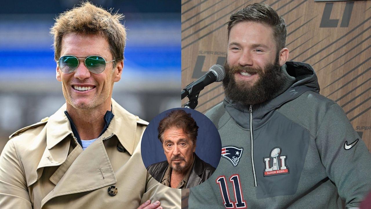 Julian Edelman Compares Tom Brady to Al Pacino While Recalling the Sets of '80 for Brady'