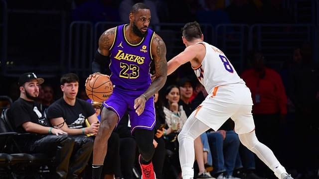 “STILL THE BEST PASSER”: Skip Bayless Praises LeBron James for Behind-the-Back Dime to D’Angelo Russell