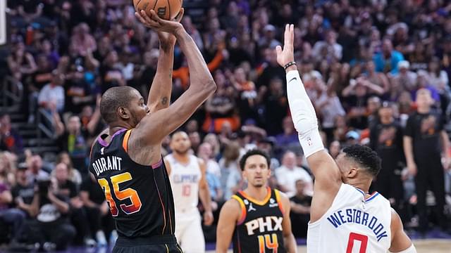 “Sorry Motherf***er”: Russell Westbrook’s ‘Heated’ Conversation With Kevin Durant During Suns-Clippers Game Gets Leaked