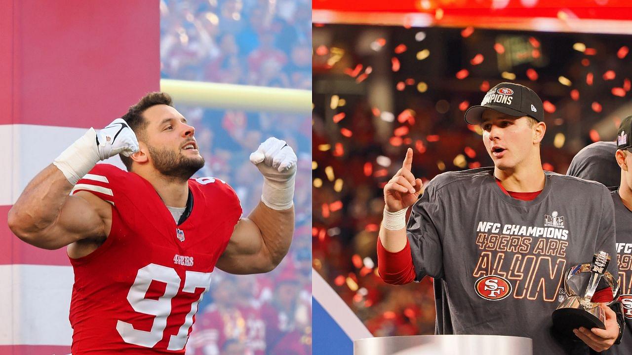 49ers QB Brock Purdy's Humble Response to Nick Bosa's Compliment Disguised as Query Delights NFL Fans