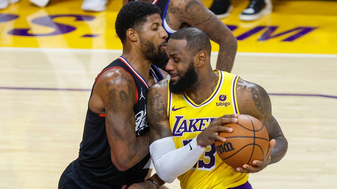 Paul george lakers clearance jersey