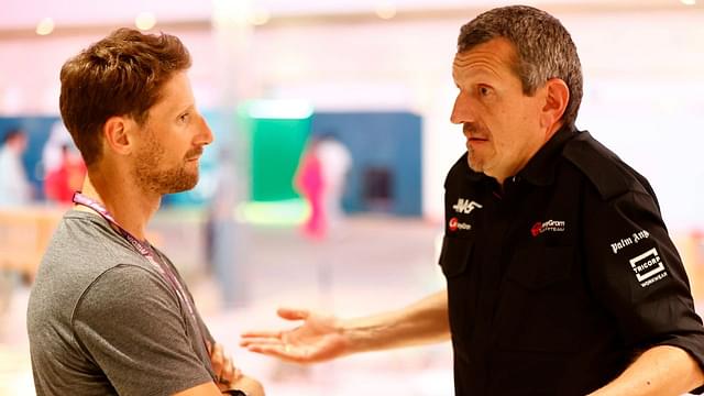 Visibly Annoyed Romain Grosjean Warns New Haas Boss While Praising Guenther Steiner Despite Rumored Feud