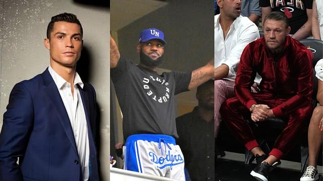 Conor McGregor Drops From No.1 to Behind LeBron James, Cristiano Ronaldo, & Others on Forbes Highest Paid Athletes List