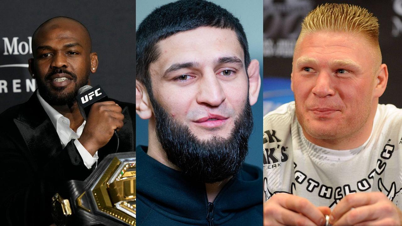 Despite Jon Jones’ Warning, Khamzat Chimaev Doubles Down on His Bold Claims About Fighting Him and Brock Lesnar