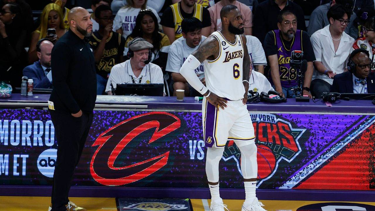 Skip Bayless Blames Darvin Ham For LeBron James Walking Away Without Talking to Reporters After a Humbling Lakers Loss: "They Are Tuning Him Out"