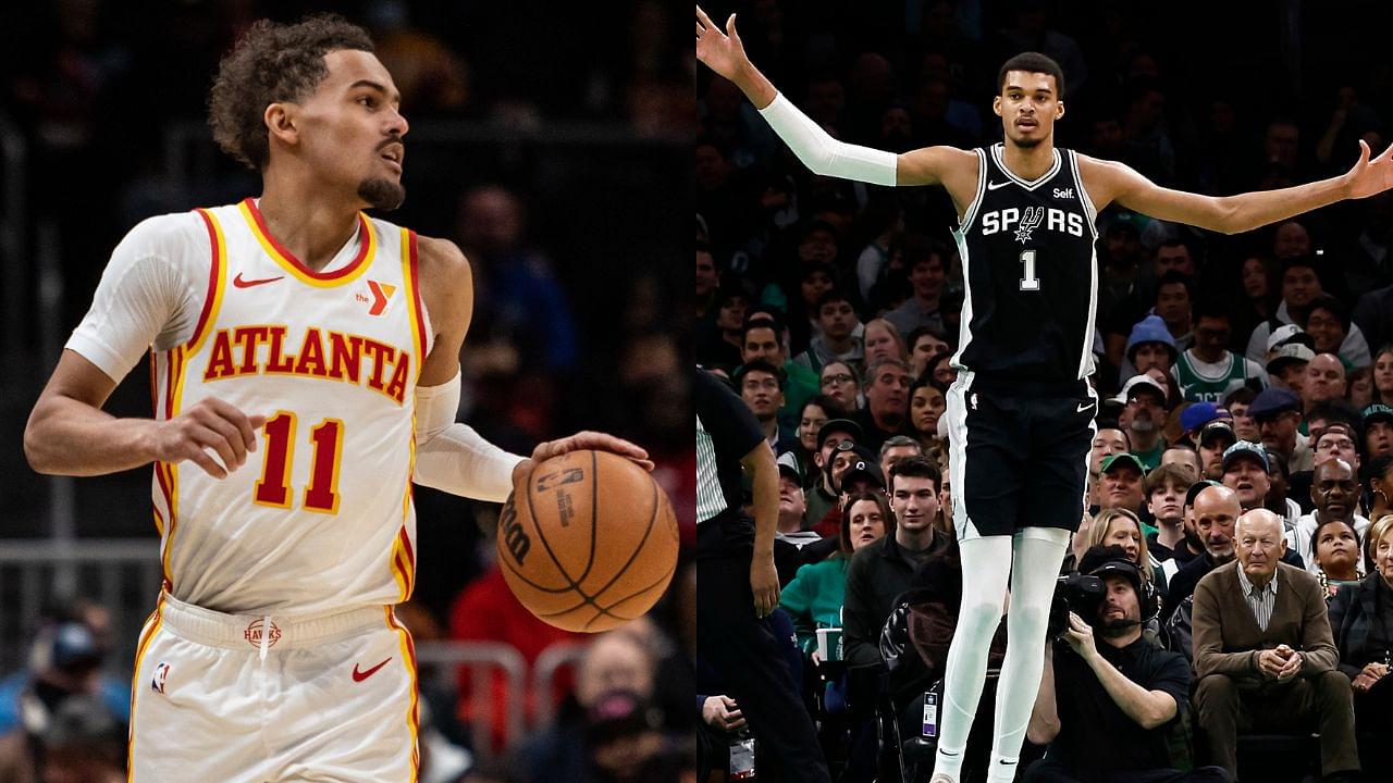 Days After Report About Partnering Up With Victor Wembanyama, Trae Young Showers Spurs Rookie With High Praise