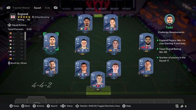 England [Price: 10,800 Ultimate Team coins]