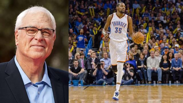 "The NBA Fined Me $35,000": Phil Jackson's Attempts to Manipulate Kevin Durant by Targetting Him in Press Conferences Wasn't Appreciated by the League