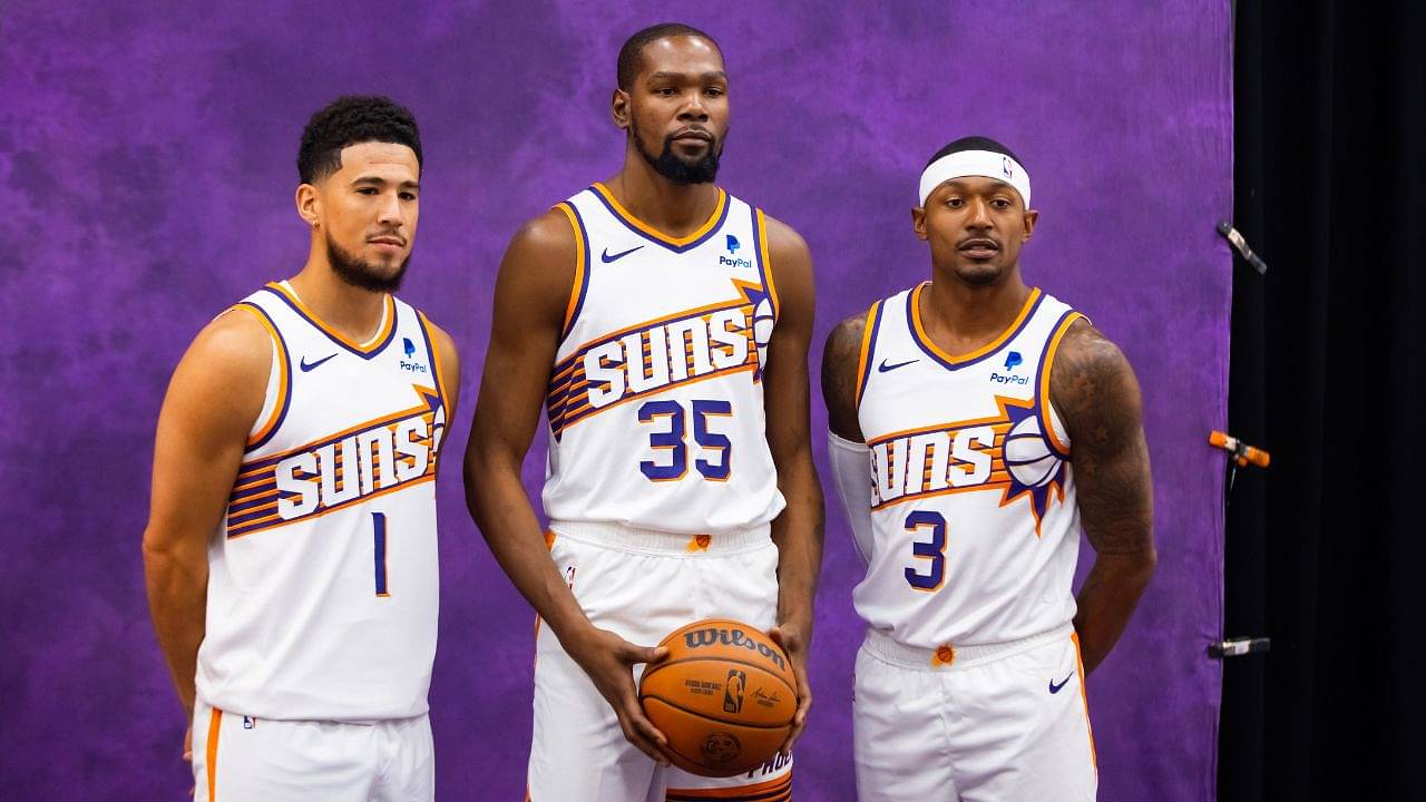 And Kevin Durant: Devin Booker Interrupts Suns Forward While He