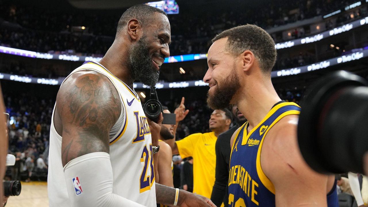 "How The F**k Do We Keep Doing This?": LeBron James Questions Stephen Curry On Their Sustained Greatness Following Lakers-Warriors 2OT Classic