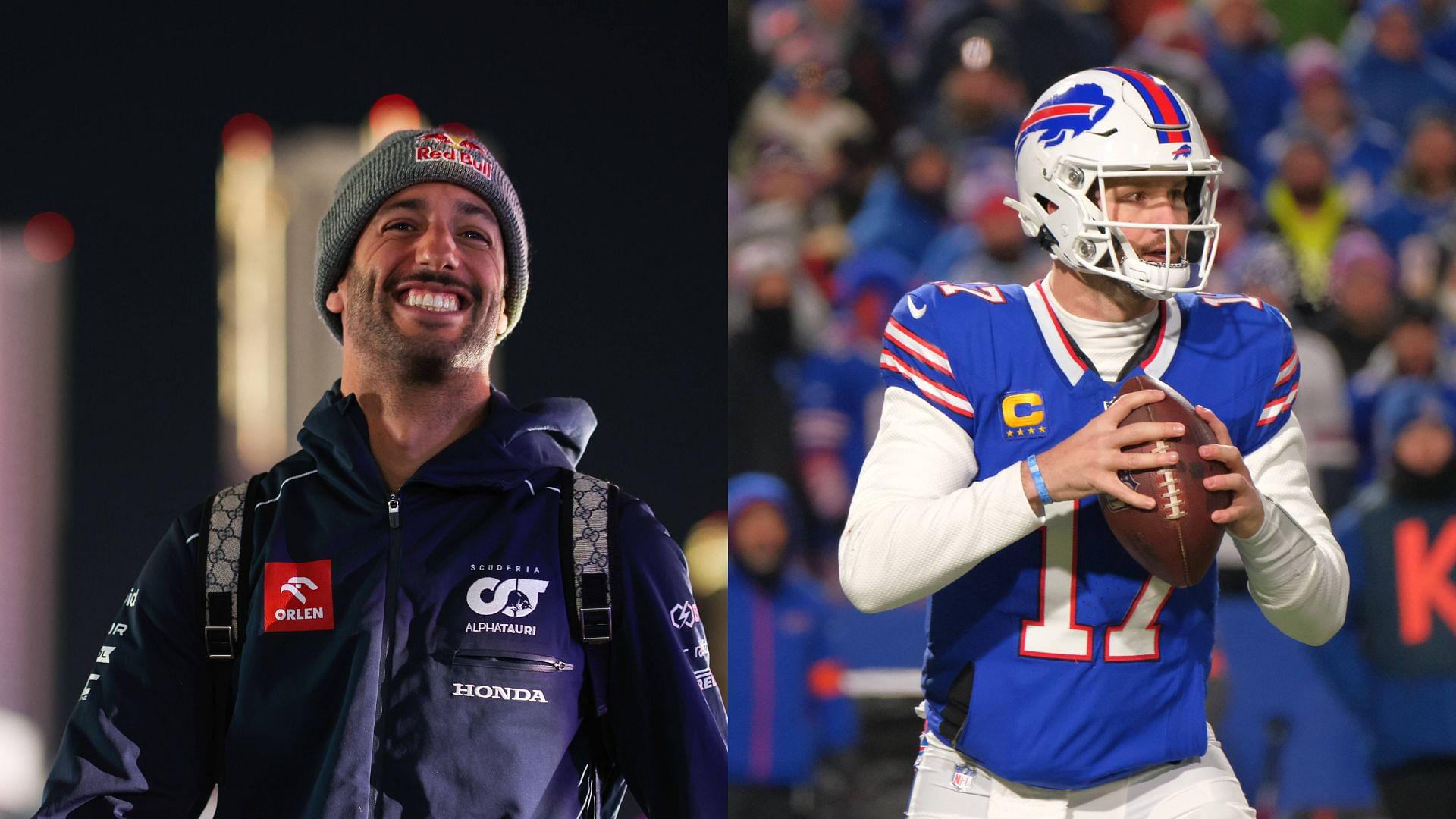 Daniel Ricciardo Could be Josh Allen's Good Luck Charm as Besties Celebrate Buffalo Bills Resurgence