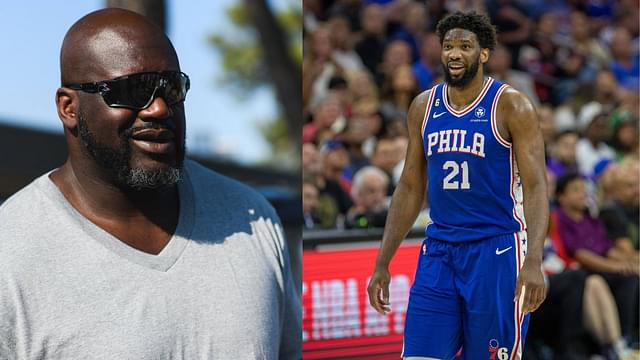 8 Months After Criticizing Joel Embiid's Lack of Paint Presence, Shaquille O'Neal Showcases Getting Compared to the 76ers Center by Paul George