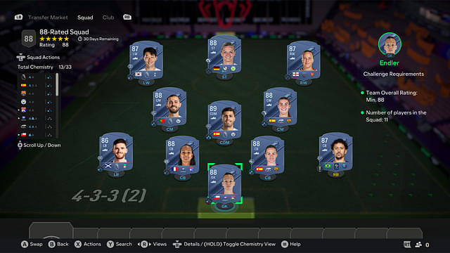 88-Rated Squad [Price - 203,800]