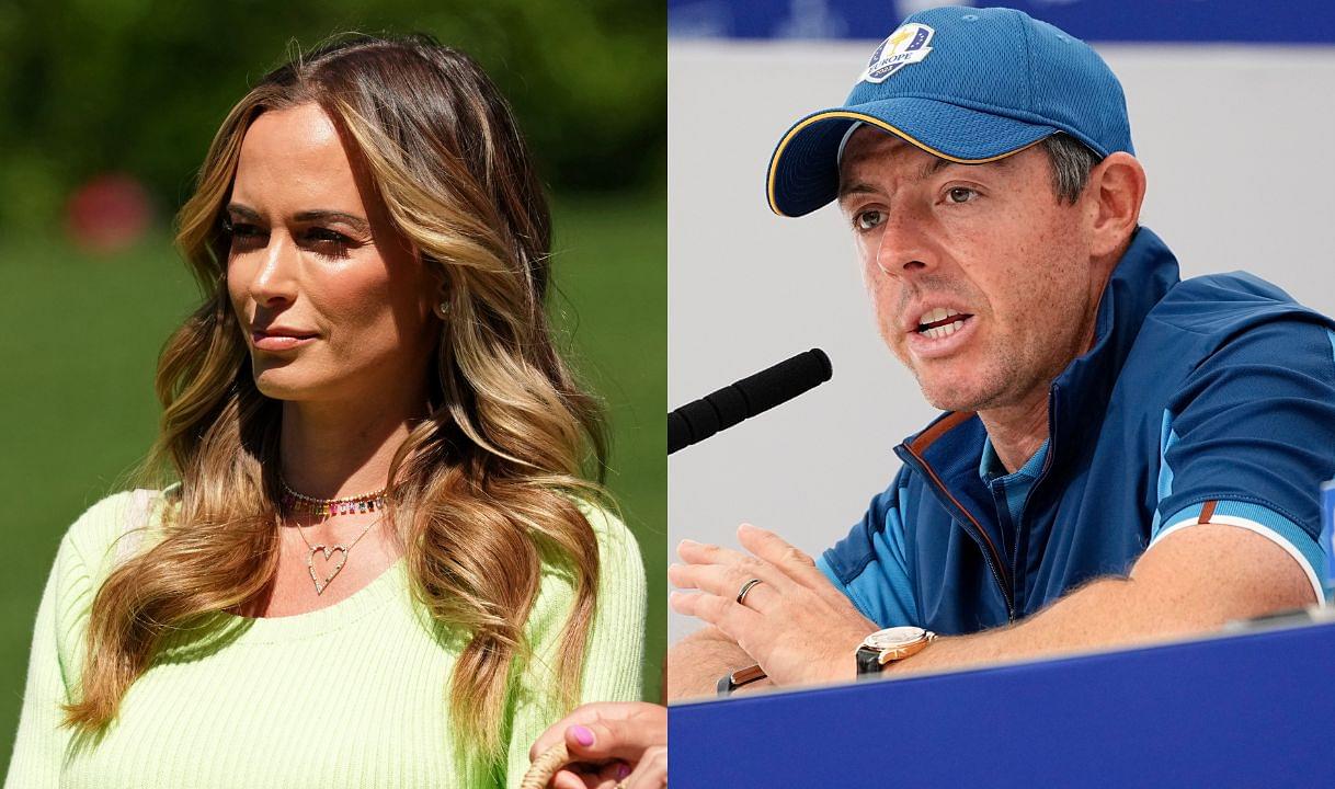 Jena Sims and Rory McIlroy