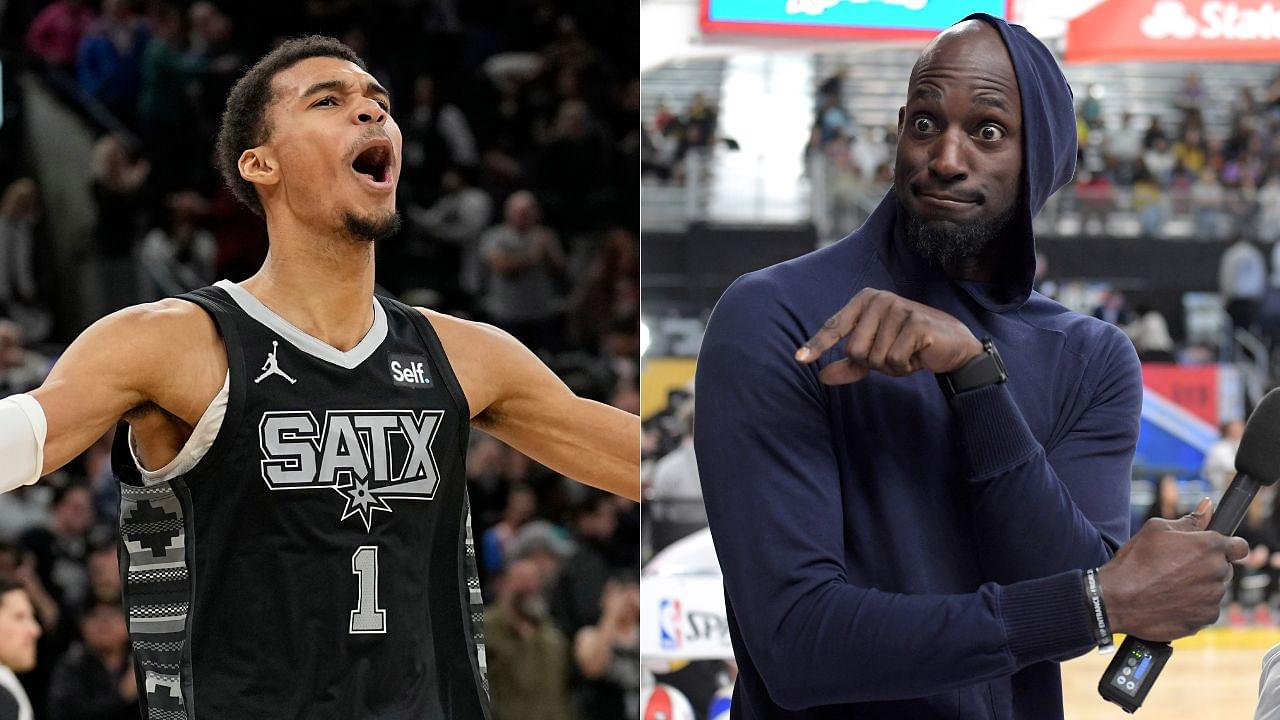 "Motherf***er Just Shamgoded His A** At 7'5": Kevin Garnett Can't Believe Victor Wembanyama Hit DPOY Favorite Rudy Gobert With A Shammgod