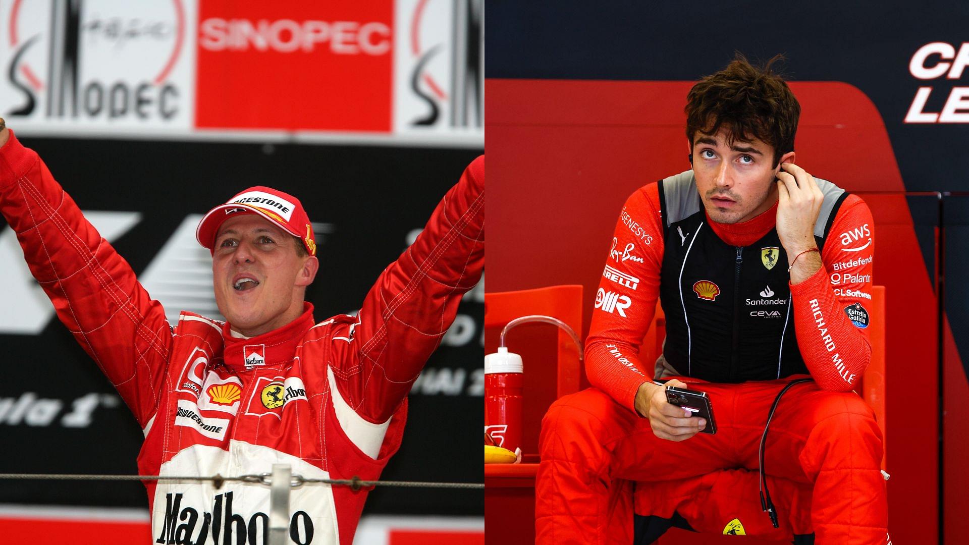 Ferrari Hero Charles Leclerc Has One Major Superpower- But How Close Is He to the Legendary Michael Schumacher?