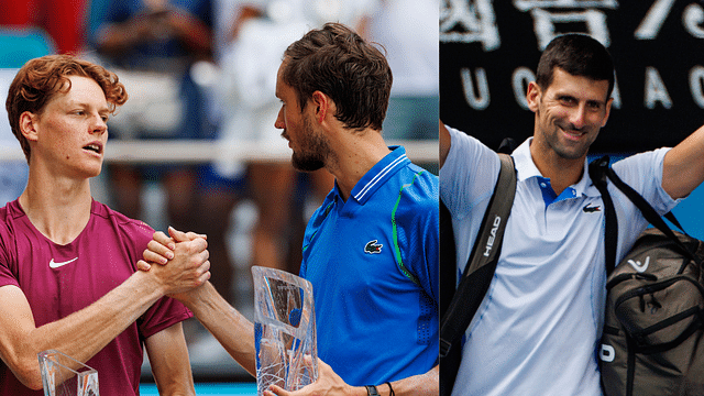 ATP Live Rankings: Daniil Medvedev Set to Displace Carlos Alcaraz as World No.1 Threat to Novak Djokovic