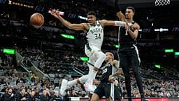 'Trolling' Giannis Antetokounmpo, Victor Wembanyama Flexes Securing The Game Ball After Dropping A Triple Double On The Pistons