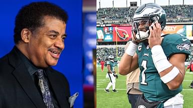 Physicist Neil deGrasse Tyson Renders Jalen Hurts’ Squatting Ability Useless In a Tush Push Play