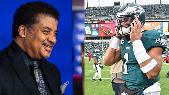 Physicist Neil deGrasse Tyson Renders Jalen Hurts’ Squatting Ability Useless In a Tush Push Play