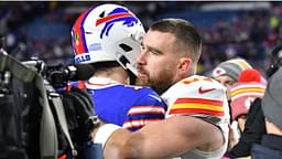 What Was Travis Kelce Saying to Josh Allen After & During Divisional Round Win?