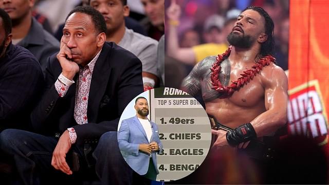"Replace Stephen A Smith With This Guy": Roman Reigns' 5 Month Old Apt Super Bowl Prediction Forces Fans to Acknowledge the Tribal Chief's Game