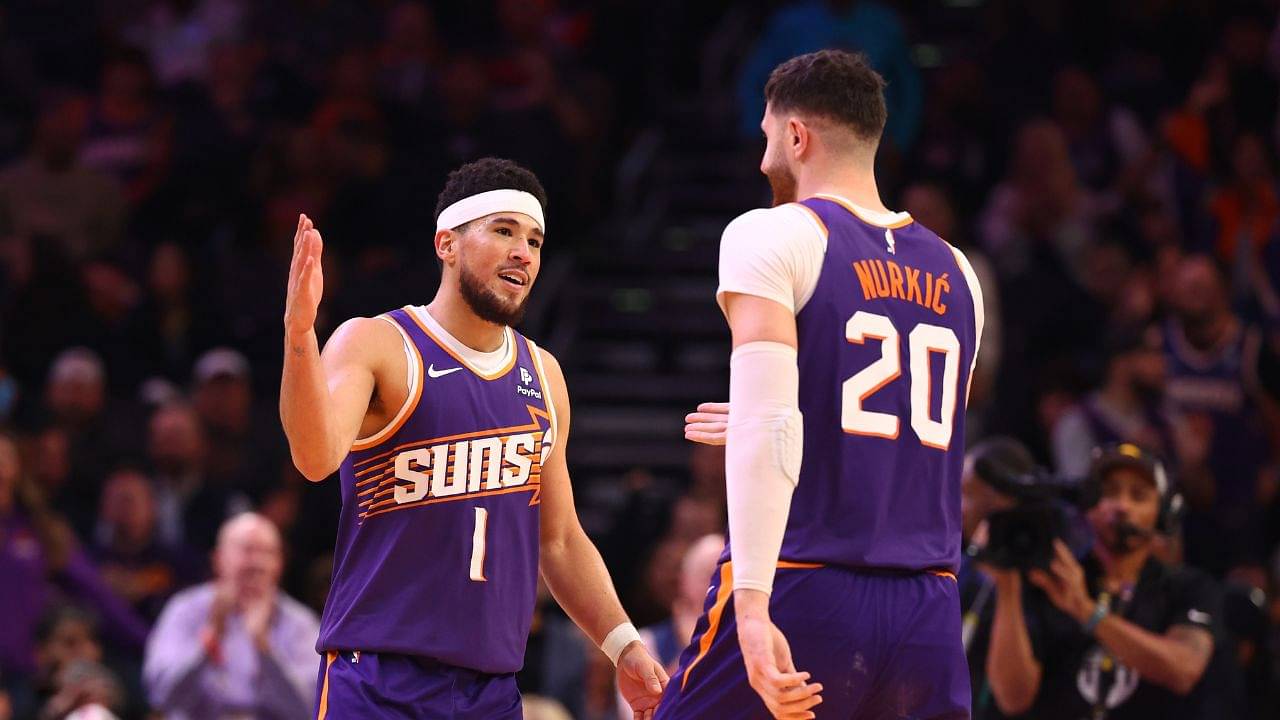 "Dummy We Got Kevin Durant": Jusuf Nurkic Goes At Troll Following Devin Booker's 52 Point Eruption