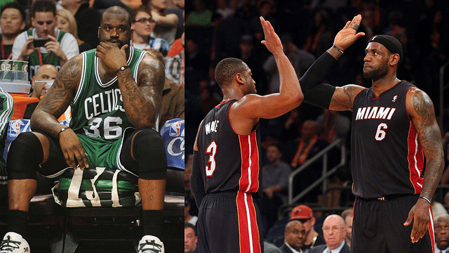 "Every Intention of Using All Six of My Fouls": Shaquille O'Neal Claimed LeBron James and Dwyane Wade Were Too Afraid to Face Him in Paint in 2011