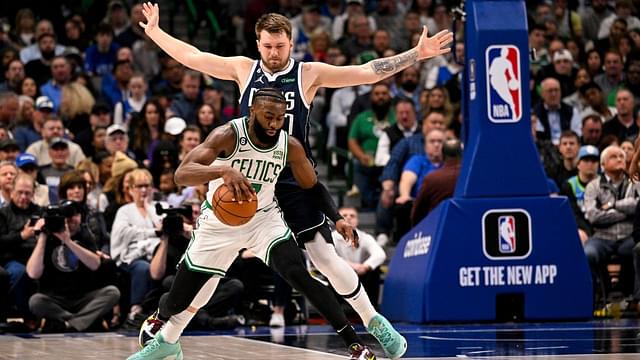 “Somebody Needs to Get Fired”: Jaylen Brown Gets Brutally Honest After Highlight Play on Luka Doncic