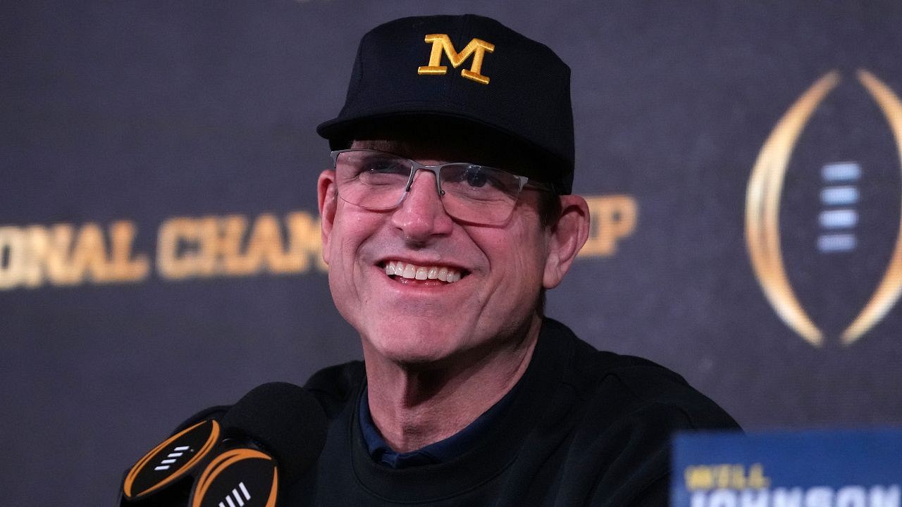 Jim Harbaugh Gets Michigan M Tattoo to Honor Undefeated Season ...