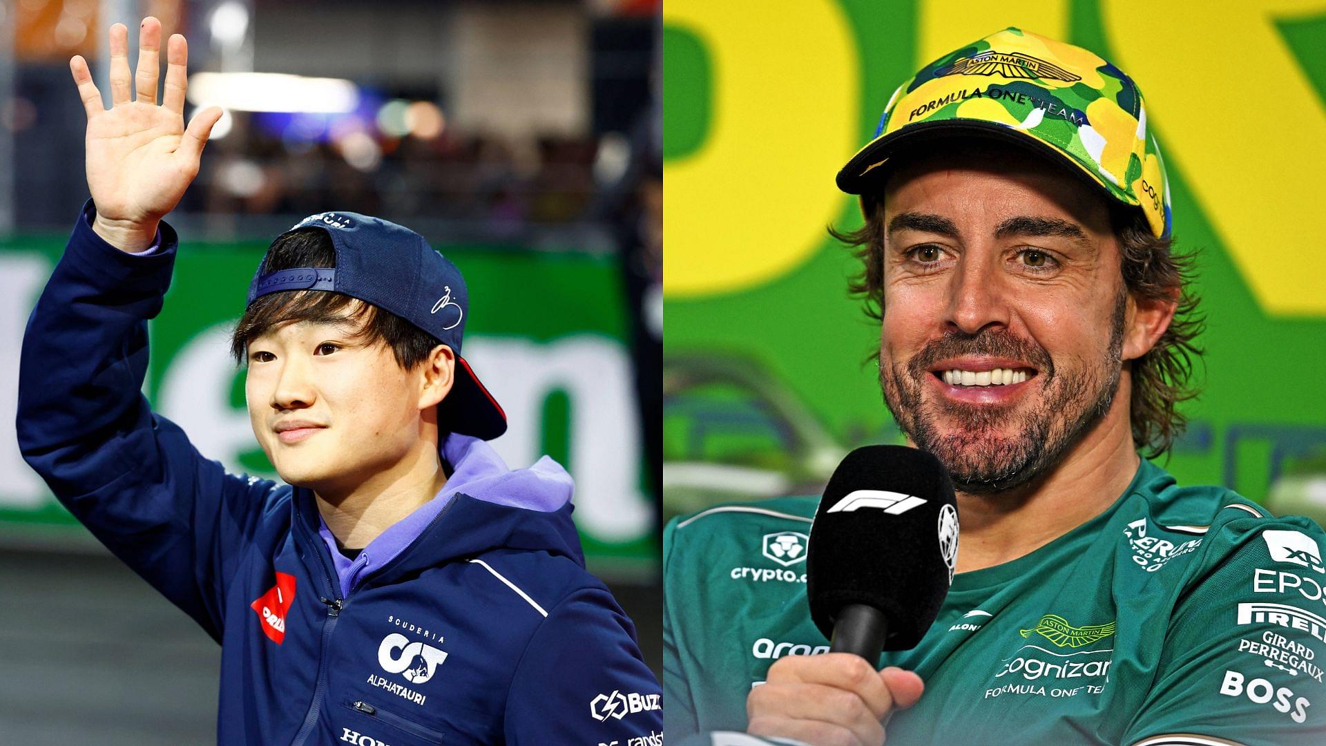 When Yuki Tsunoda Revealed His Undying Allegiance to Fernando Alonso Over His Senior Red Bull Peers