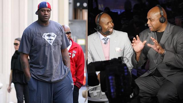 "Fire The Train Driver For Not Hitting His A**": Shaquille O'Neal's Origin For His 'Superman' Nickname Enthralls Charles Barkley And Crew