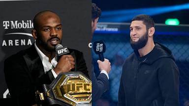 Jon Jones Reacts to Khamzat Chimaev Calling Him the Scariest Fighter to Defeat All His Opponents