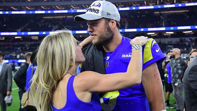 Matthew Stafford’s Wife Kelly Reacts as the Rams Head to Play the Lions in Playoff Game