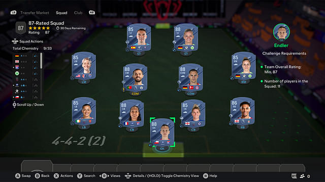 87-Rated Squad [Price - 118,400]