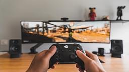 An image of a person using a controller