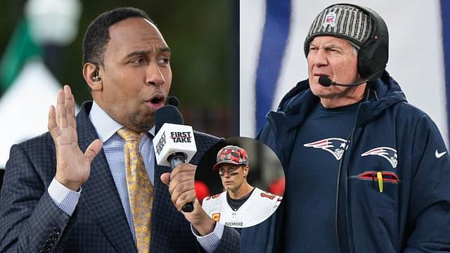 Stephen A. Smith Gives a 'Tom Brady-Sized' Reason Behind Falcons Not Begging Bill Belichick to Take Up the HC Job