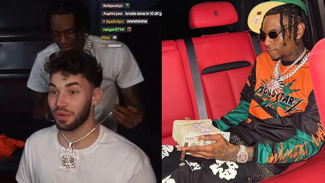 Soulja Boy gifts Adin Ross an Iced-out chain