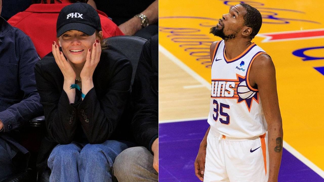 Days After Jennifer Lawerence Comparisons, Kevin Durant Shout-Outs Emma Stone for Repping Suns