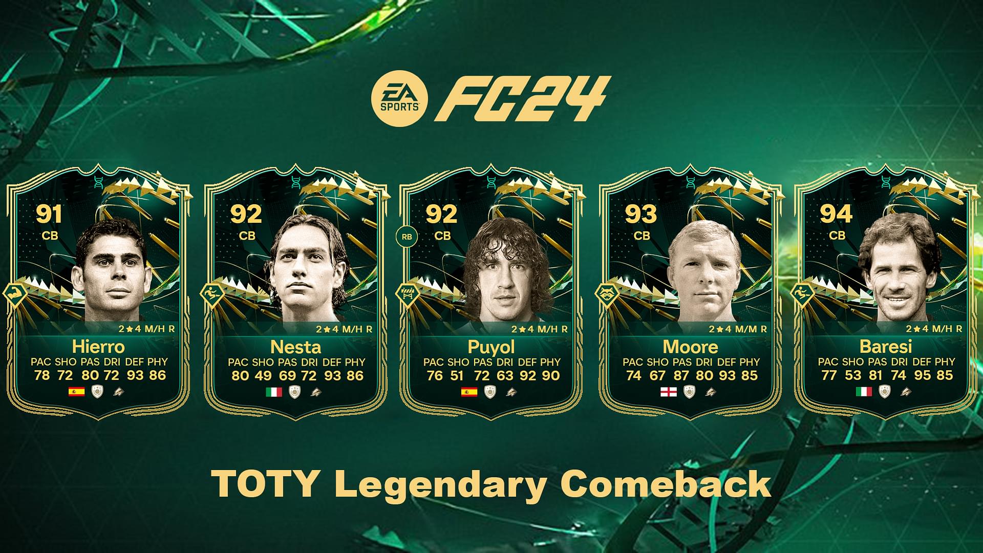 EA FC 24 TOTY Legendary Comeback